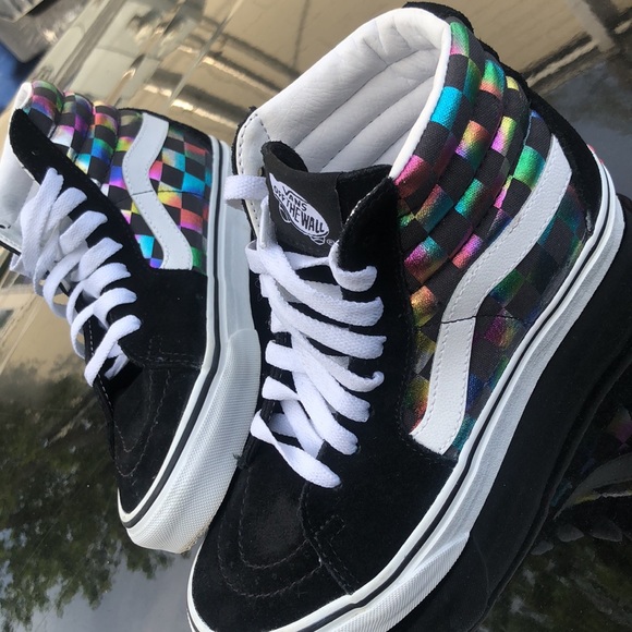 checkers vans size (3/2) man (5) woman🔥 - Picture 2 of 5